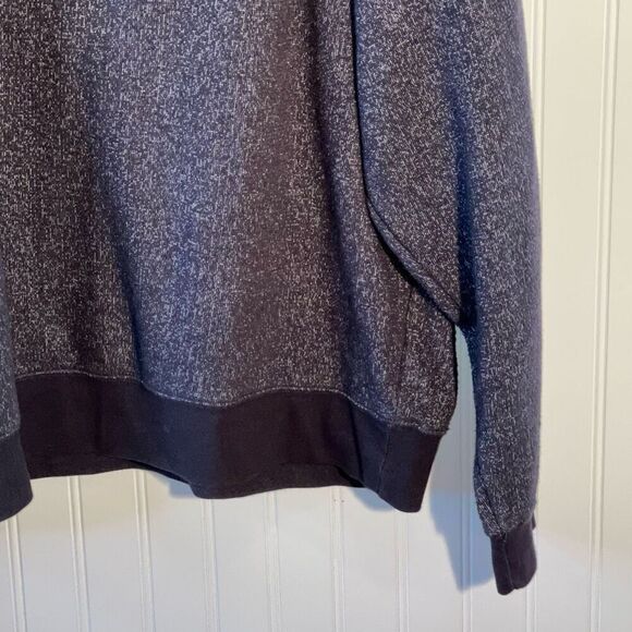 Orvis Long Sleeved Sweater Men’s XLarge Gray 1/4 Zip Long Sleeve Knit Ribbed Hem - Picture 5 of 11